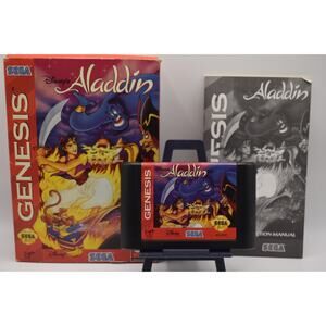 Aladdin Sega Game Gear (1994) Complete in Box CIB